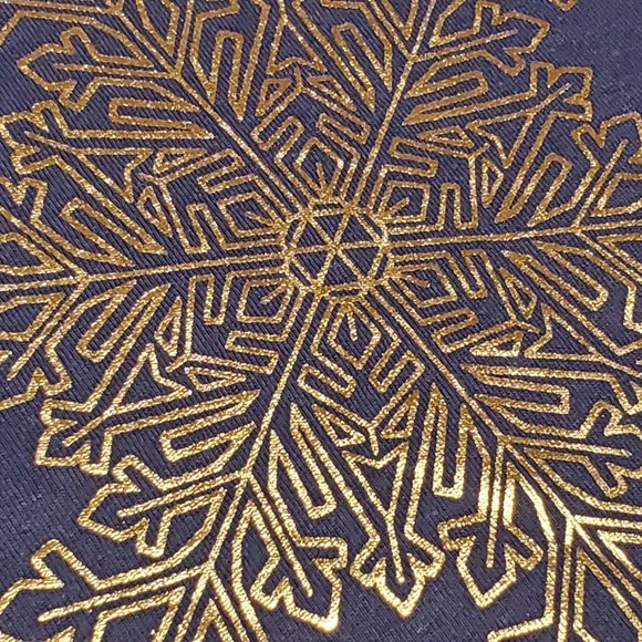 Crazy 8 Snowflake Long Sleeve T-shirt L(10-12) - Picture 13 of 14